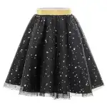 Skirt, black, for girls aged 3-7, wholesale Supreva