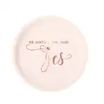 Paper plate, pink, He asked, d18cm, 6 pcs/pack, wholesale Supreva