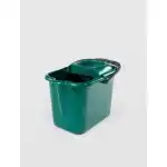 Galeata din plastic cu roti si storcator, calitatea II, STERK