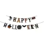 Happy Halloween letter garland - with ghost, wholesale Supreva