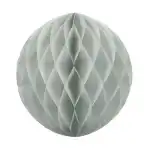 Lantern cu bile 30 cm, argintiu, en-gros Supreva