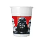 Pahar din plastic Star Wars, 8 buc/buc, en-gros Supreva