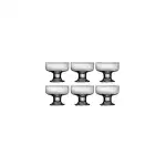 Set 6 cupe inghetata, Ice-Cream Cup, 41016, transparent, 265 ML