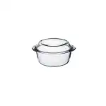 Vas termorezistent cu capac sticla, 3.15 Litri, Borcam, 59013