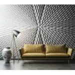Decorative 3D panels for interior and exterior walls, MABEL design