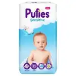 Scutece PUFIS sens. Maxi+ - 4+ / 10-15 kg. / 52 buc., engros