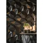 Wall decorative 3D panels for interior and exterior, ZETA design