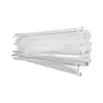 Plastic necklaces 200 x 7.6 mm 50 pcs, white Yato YT-70630 Wholesale Supreva