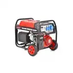 Generator jednofazowy HECHT GG 6500, silnik benzynowy, 4 suwy, 389 CC, 5 kW, max 5,5 kW, z kołami i uchwytem Angro Supreva