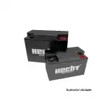 Karbantartást nem igénylő elektromos akkumulátor HECHT 005484, Pb-savas, 12 V, 12 Ah, 91x71x10 mm, fűnyírókhoz Nagyker Supreva