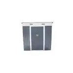 Magazie de gradina pentru depozitare HECHT 4x6 PLUS, cadru si baza metalica, dimensiuni 109 x 184 x 180 cm