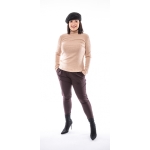 S, Drapp ribbed knit long sleeve turtleneck top, wholesale