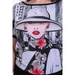 NORMAL, Short-sleeved casual top (hat face), wholesale
