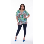 Top casual cu mâneci scurte cu model (amazon), en gros