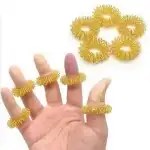 Su-jok finger massage ring - gold
