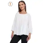 Viscose blouse, one size, wholesale