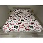 10 different patterns - Christmas blanket 200 x 230 cm