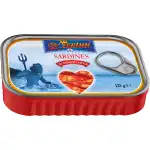 Sardynki Neptuna w sosie pomidorowym 125g, hurtownie