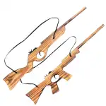 Karabin Drewniany Strzela z Gumkami 67 cm, Towar Hurtowy