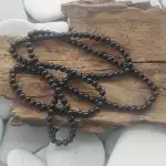 Colier de perle negre 120 cm