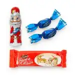 Santa Claus Choco Pack 80g, 30 db/doboz, nagyker Supreva