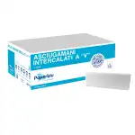Servetele V-fold Paperblu, 2 straturi celuloza pura, L 25cm, AV.81625, 210 buc/ pachet, 15 pachete/bax, angro Supreva