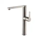 Baterie de bucatarie cu strat Tempico Inter Ceramic, ICF 7107028 7313, Culoare satinata, Inalta, Inoxidabil, Mecanism ceramic KEROX, depozite en-gros