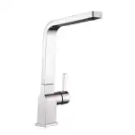 Baterie de bucatarie - inalta INTER CERAMIC KITCHEN LINE, ICF 7163105C, alama, crom, aerator Neoperl, inchidere ceramica CITEC 35 mm, stoc en-gros