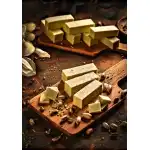 Baton de casa alb cu fistic 500g, en gros