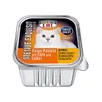 Мокра котешка храна Perfecto Cat Exquisite с патица и черен дроб 100гр, 16 бр./кутия на едро Supreva