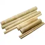 Set of 8 bamboo sticks for Massage + cotton bag, wholesale