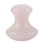 Accessory for therapeutic massage Mushroom GuaSha Quartz Pink, wholesale