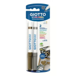 Метални маркери Giotto Decor, златни и сребърни, 2 бр/компл., Супрева на едро