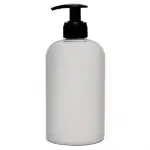 Matt white container 500 ml with Pump, wholesale