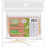 GREEN LIFE Клечки за Уши Бамбук 100бр., търговия на едро