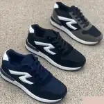Męskie buty sportowe, 40-45, czarno-białe