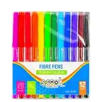 Carioca, 12 culori/cutie PVC - S-COOL En-gros Supreva