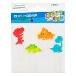 CF Dinosaur gemkapcsok, 4 db/szett Nagyker Supreva