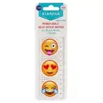 Emoticon sticky notes, 40mm, 3x20/set - STARPAK Wholesale Supreva