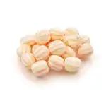 Unfilled flaky candies with lemon and orange flavor Choco Pack 80 g, 25 bags/box, wholesale Supreva