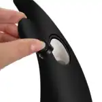 ISP automatic soap or detergent dispenser, nice design, 300 ml capacity, 22 cm high, glossy black, wholesale Supreva