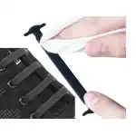 Set of 16 silicone laces without binding, wholesale Supreva