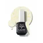 Strat final mat particule aurii Flake Matte Top Coat Gold Laloo 15ml, en gros Supreva