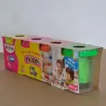 Plastilina multicolor, neon, 520gr