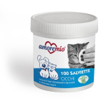 Servetele umede igienizante ochi si urechi animale companie Amore Mio 100 buc/pachet En-gros Supreva