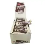 Cikobest biscuits with coconut and chocolate glaze 56g, 24 pcs/box.