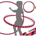 Cerc pentru gimnastica Pro HULA HOOP diametru 100cm, angro Supreva