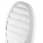 Women's clogs, natural leather 51-08/01, White, wholesale Supreva