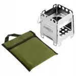 Cuptor pentru camping cu husa inox 11.5/12.8x16 cm NEO, angro