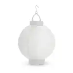 Lampion solar cu LED Garden of Eden 11399F-WH acumulator 600 mA 1.2 V Ni-MH lumina alba rece 21 cm, engros